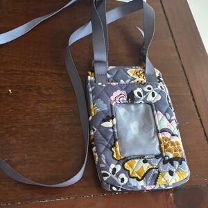 Vera Bradley Floral Phone Crossbody - Multicolor